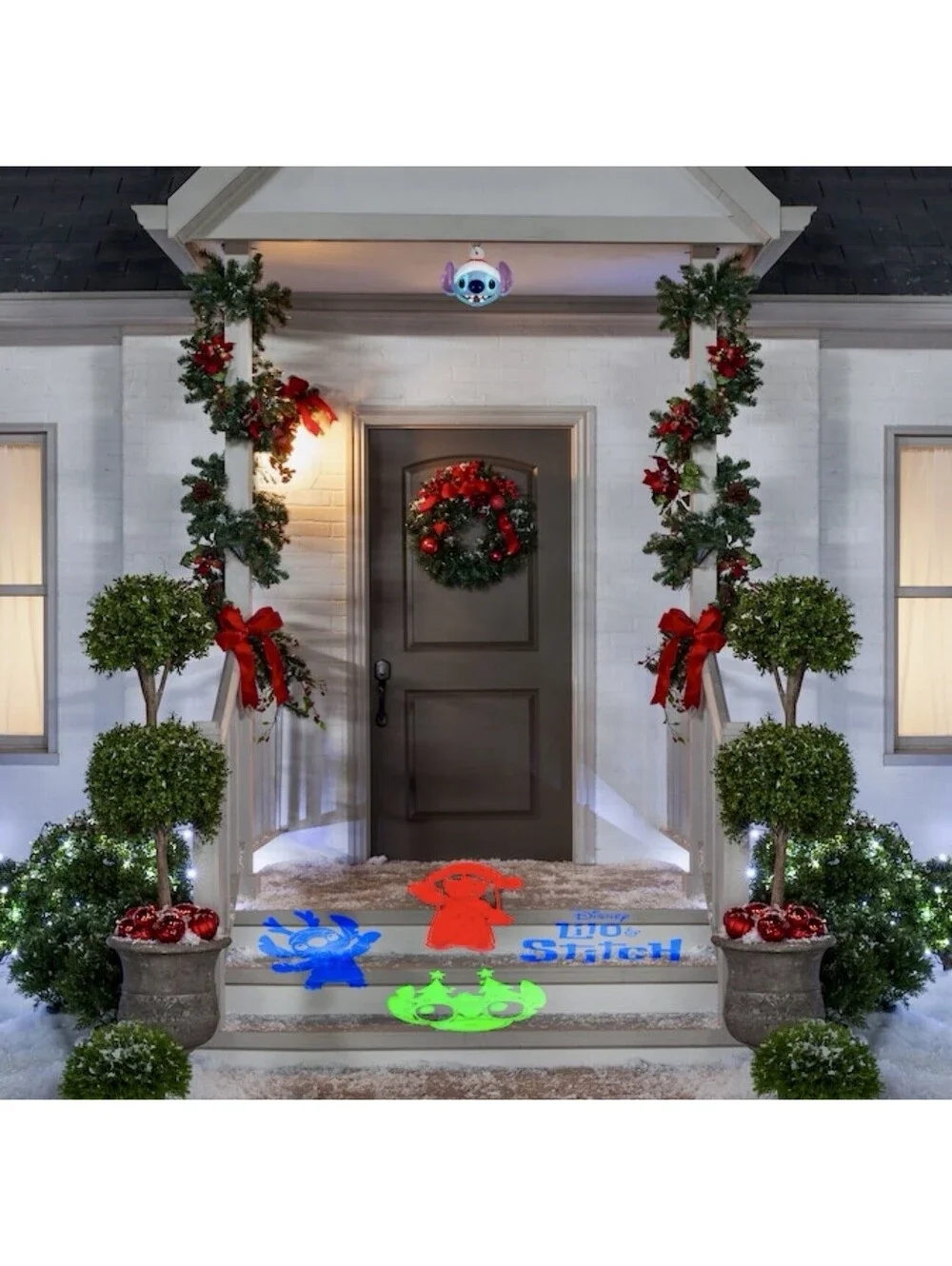 Disney Constant White Electrical Christmas Indoor/Outdoor Light Show Projector